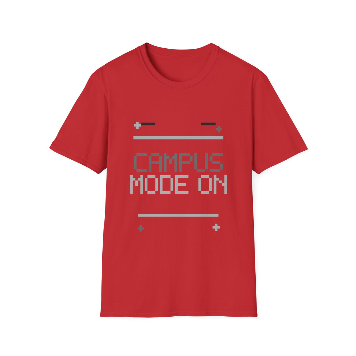 Campus Mode On T-Shirt — Retro Pixel Student Tee - Trending Now - August 2026