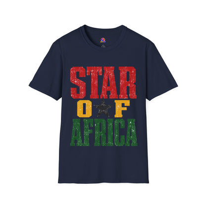 Ghana Star of Africa T-Shirt — Retro Pan-African Graphic Tee