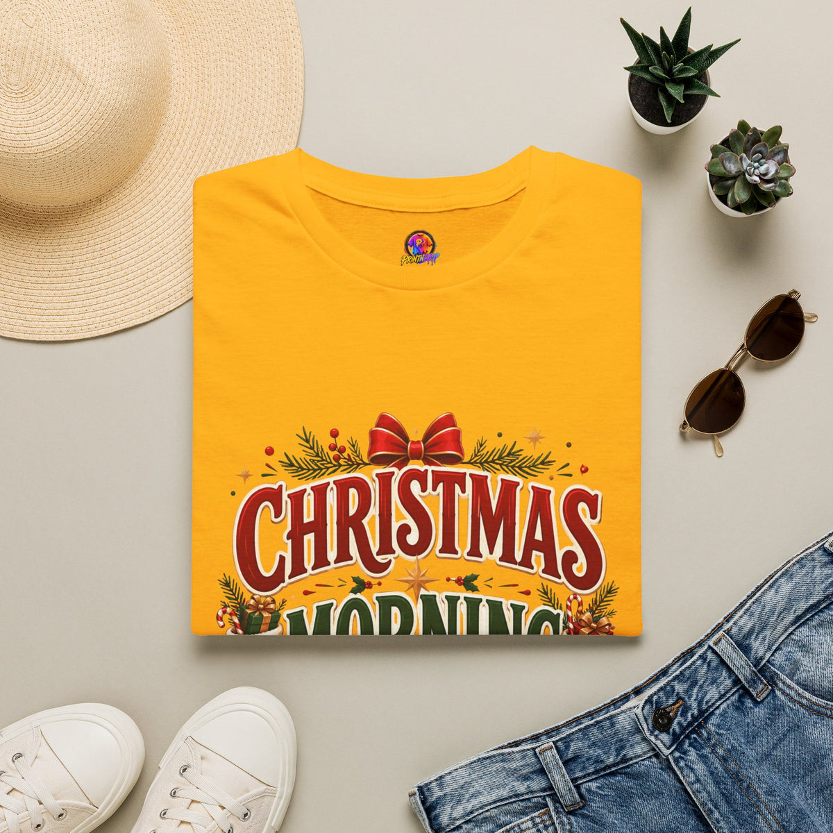 Christmas Morning Crew T-Shirt