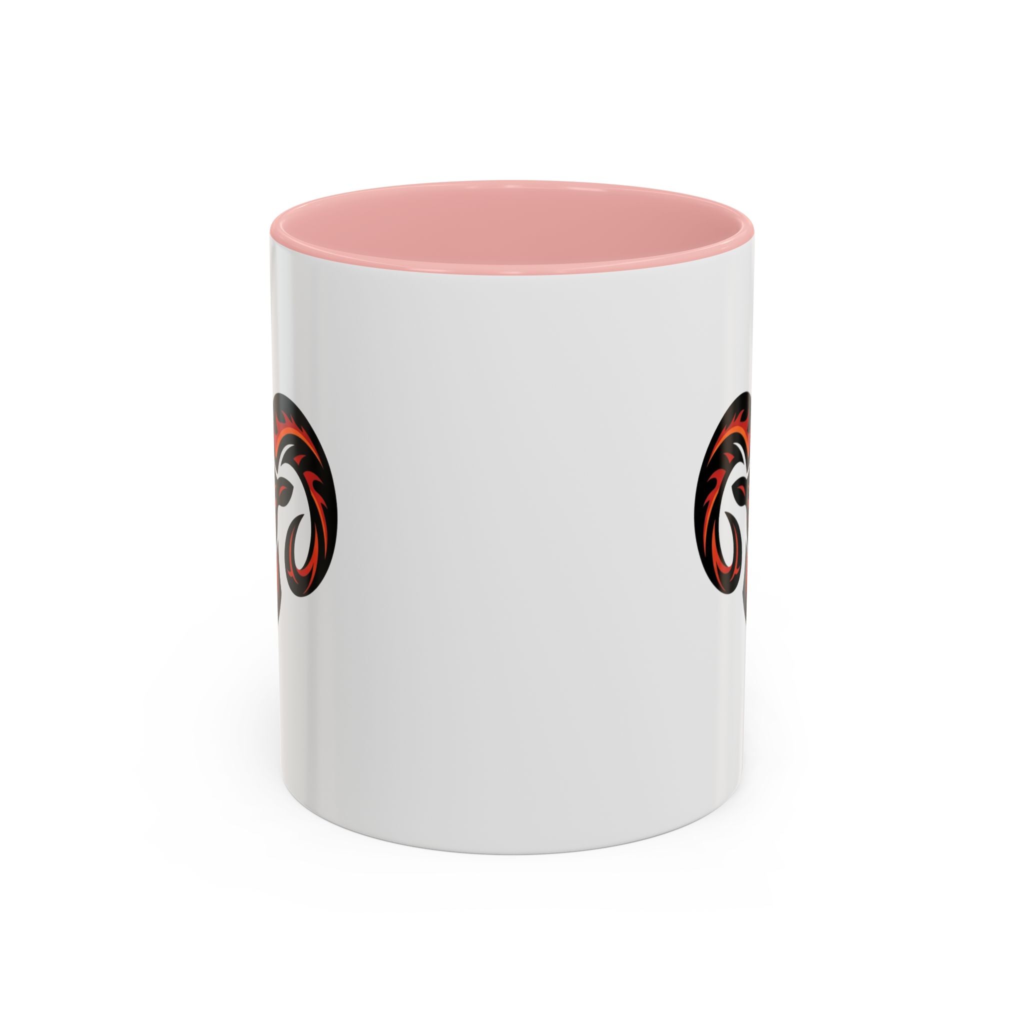 Ram Head Coffee Mug — Bold Tribal Goat Design Accent Mug