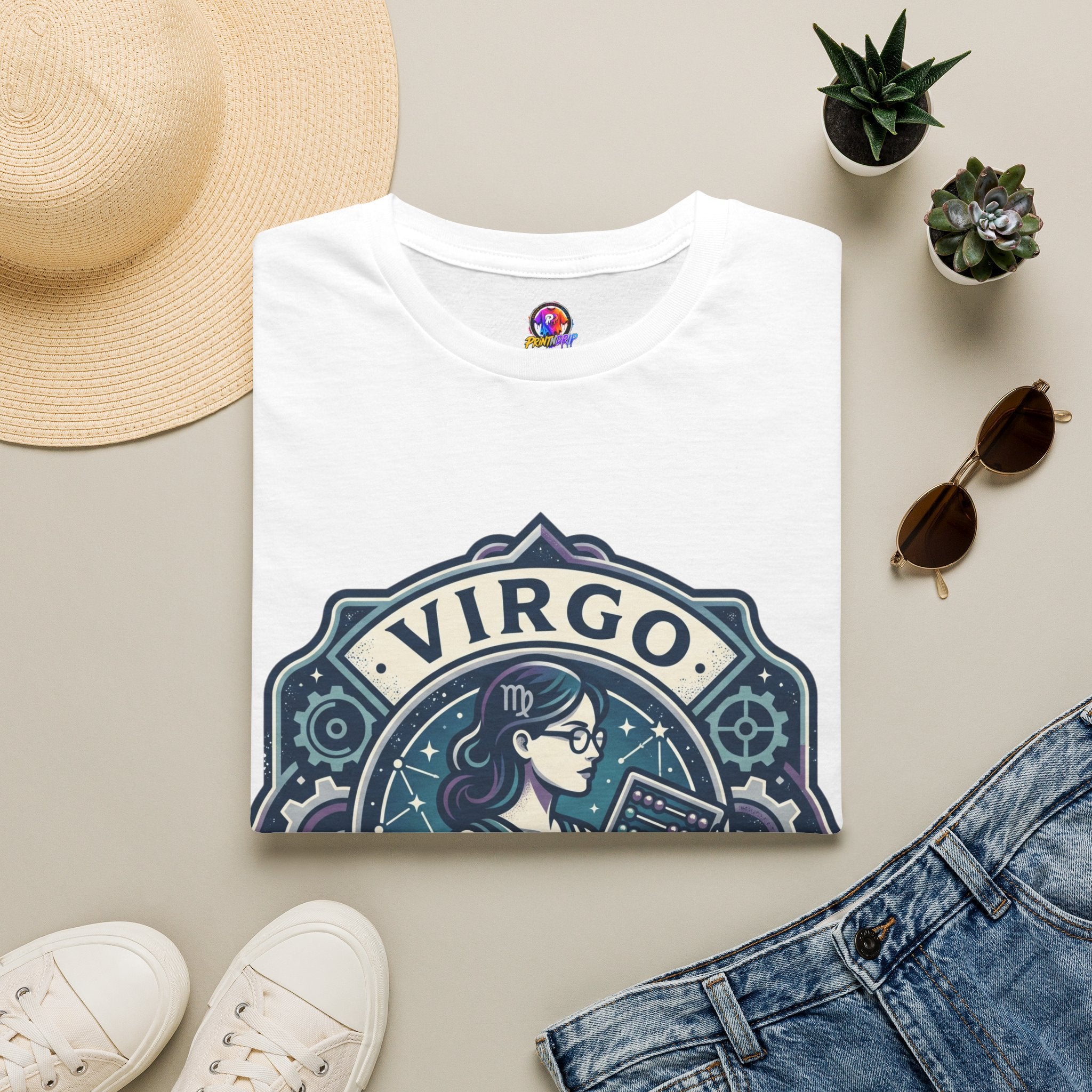 Virgo 'Professional Problem Solver' T-Shirt — Zodiac Astrology Tee for Women