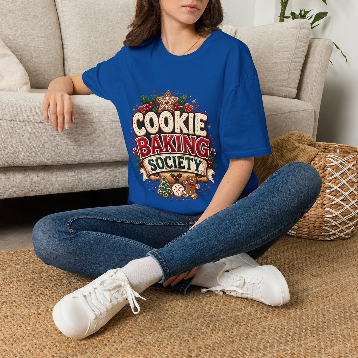 Cookie Baking Society T-Shirt — Holiday Baking Graphic Tee