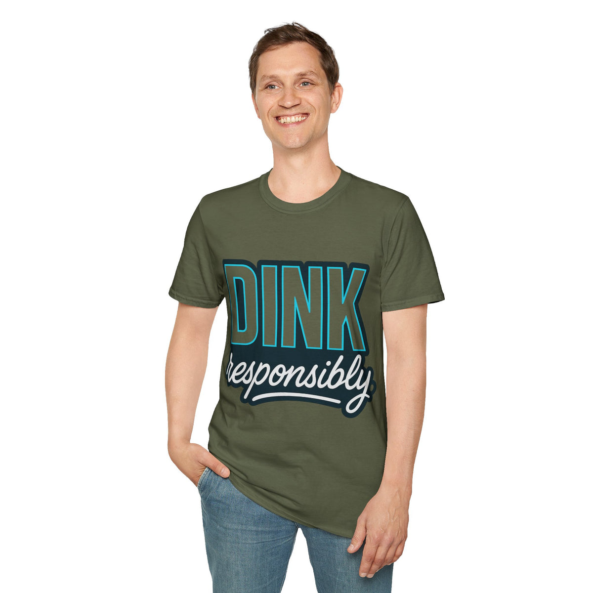 Dink Responsibly T-Shirt — Casual Pickleball Tee for Players & Fans - Trending Now - September 2026