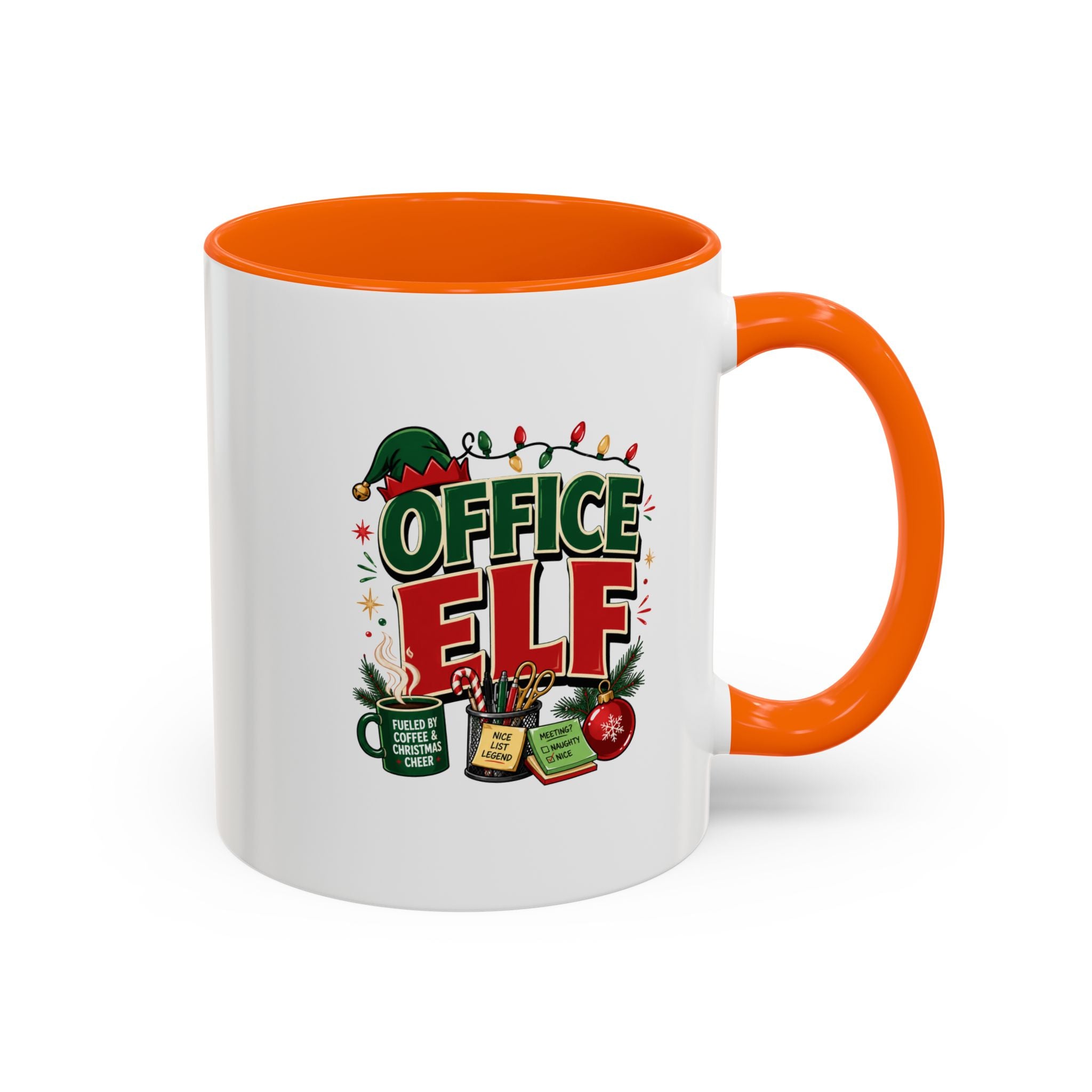 Accent Coffee Mug Office Elf