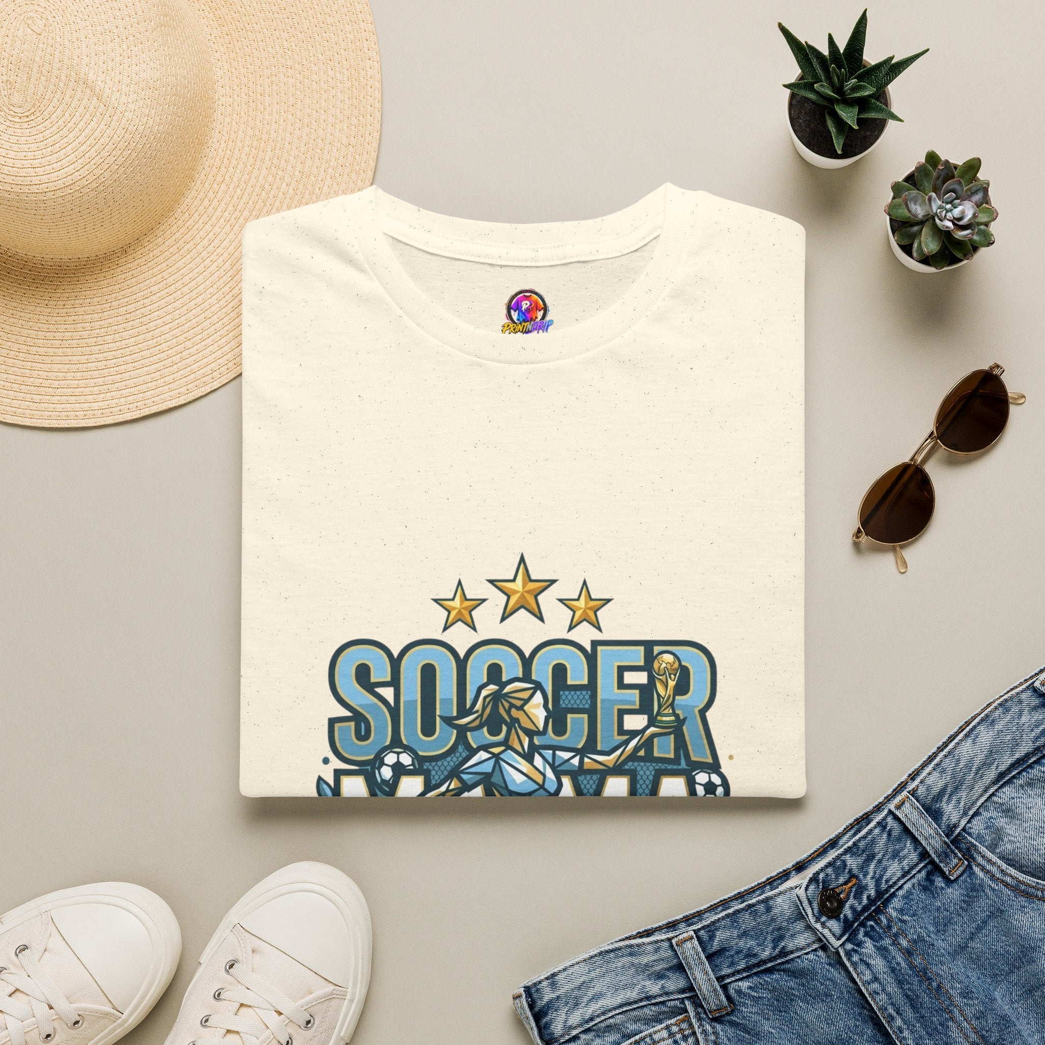 Soccer Mama 2026 T-Shirt — Women's Supporter Mom Tee