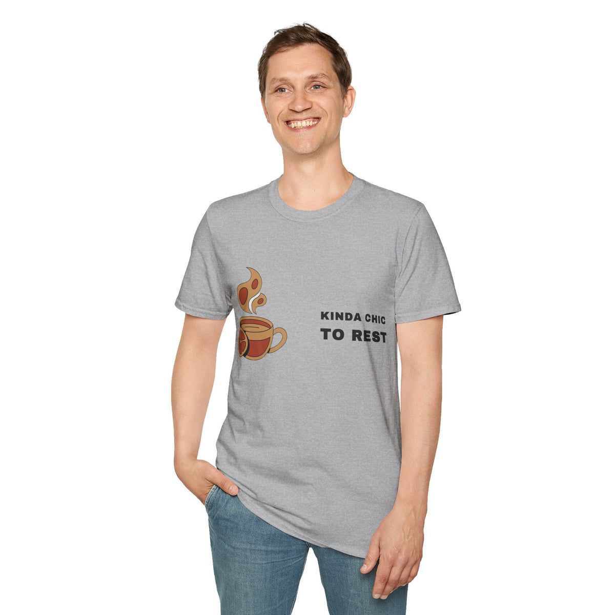 Coffee & Cozy T-Shirt — "Kinda Quiet, Try to Remain" Relaxed Tee - Trending Now - September 2026