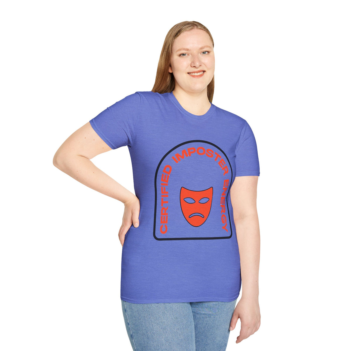 Certified Imposter Energy T-Shirt — Funny Sarcastic Graphic Tee - Trending Now - August 2026