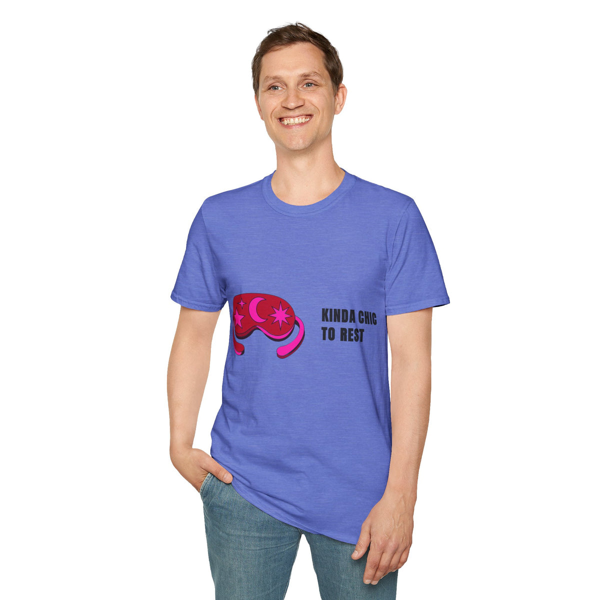 T-Shirt — "Kinda Gotta Rest" Pink Moon Graphic Tee - Trending Now - September 2026