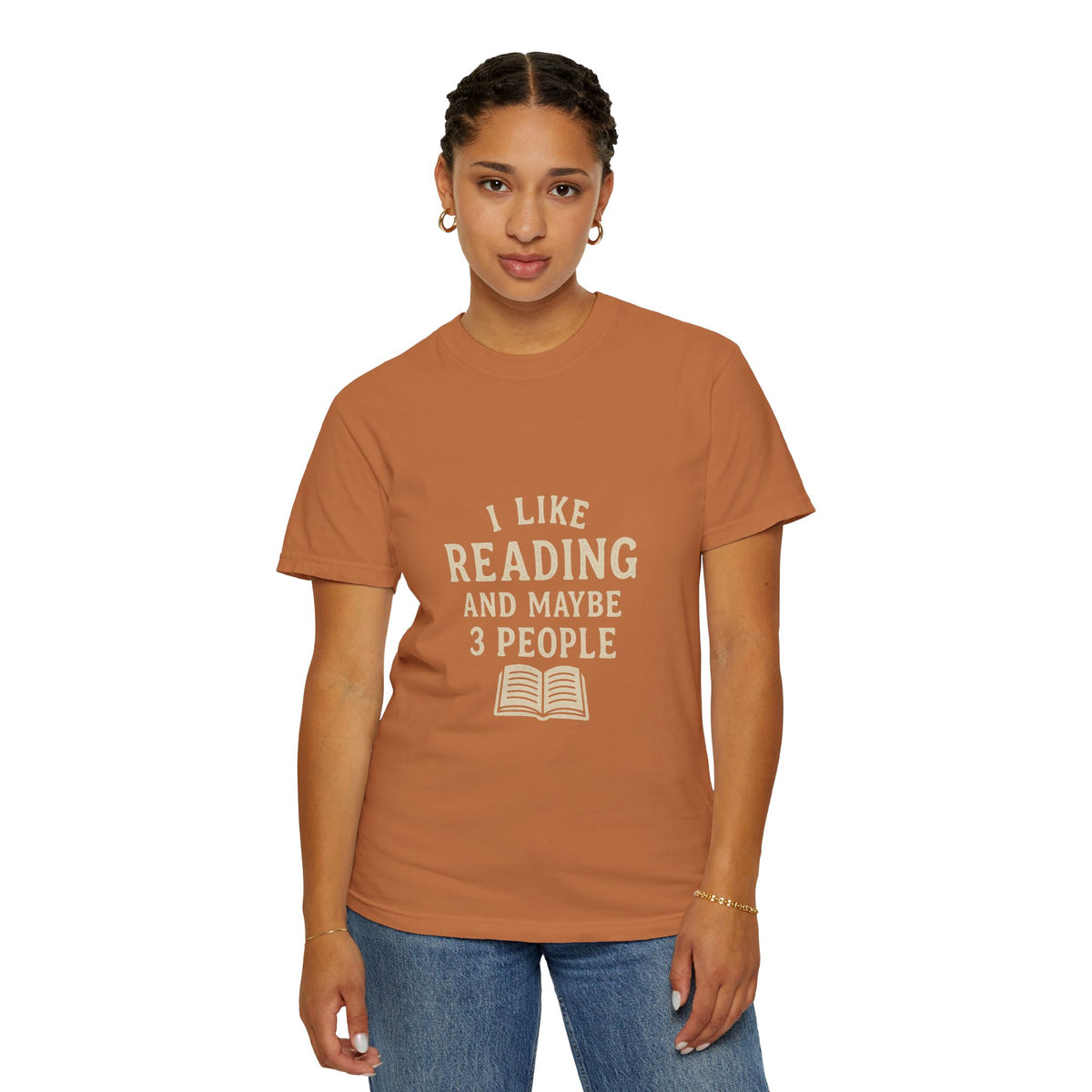Reading Lover T-Shirt — "I Like Reading and Maybe 3 People" Book Lover Tee - Trending Now - October 2026