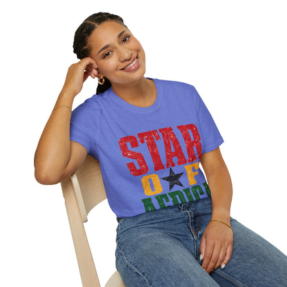 Ghana Star of Africa T-Shirt — Retro Pan-African Graphic Tee
