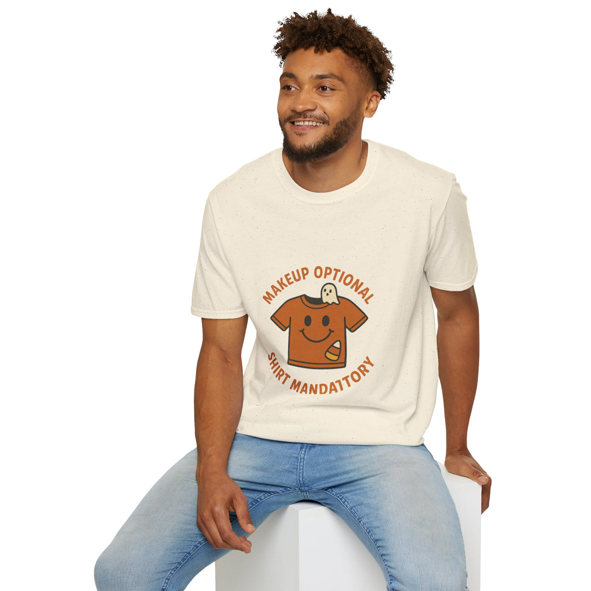 Cute Gingerbread 'Baked Optional, Plant-Based' T-Shirt - Trending Now - October 2026