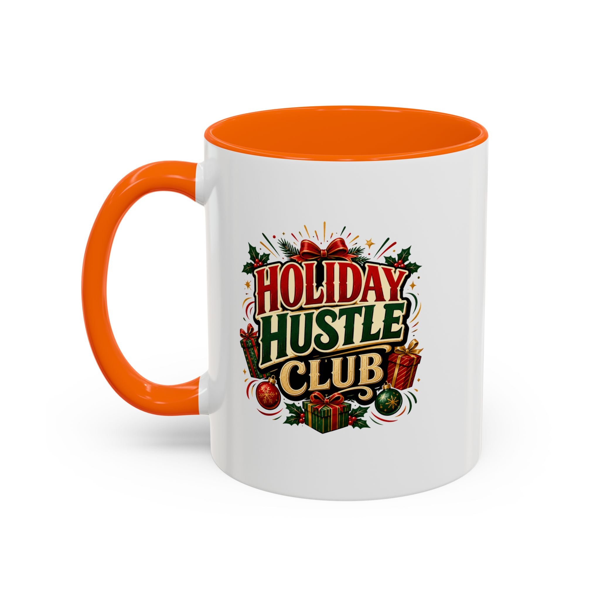 Accent Coffee Mug Holiday Hustle Club