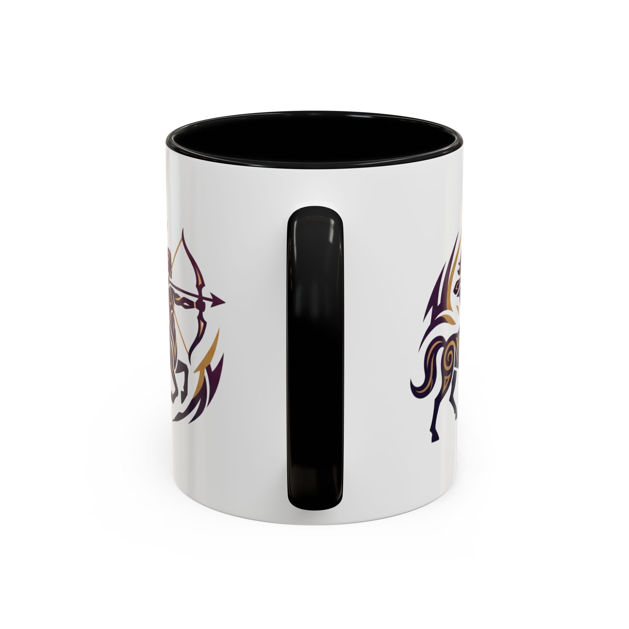 Sagittarius Zodiac Coffee Mug — Archer Centaur Astrology Accent Mug