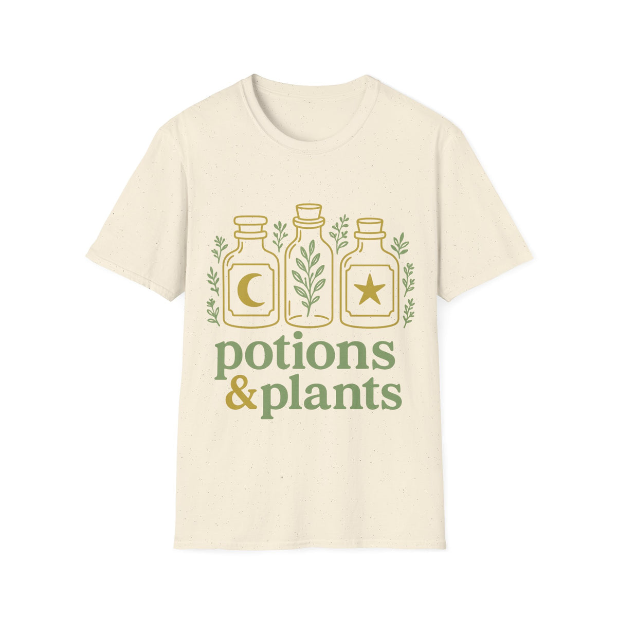 Potions & Plants T-Shirt — Botanical Apothecary Graphic Tee - Trending Now - August 2026