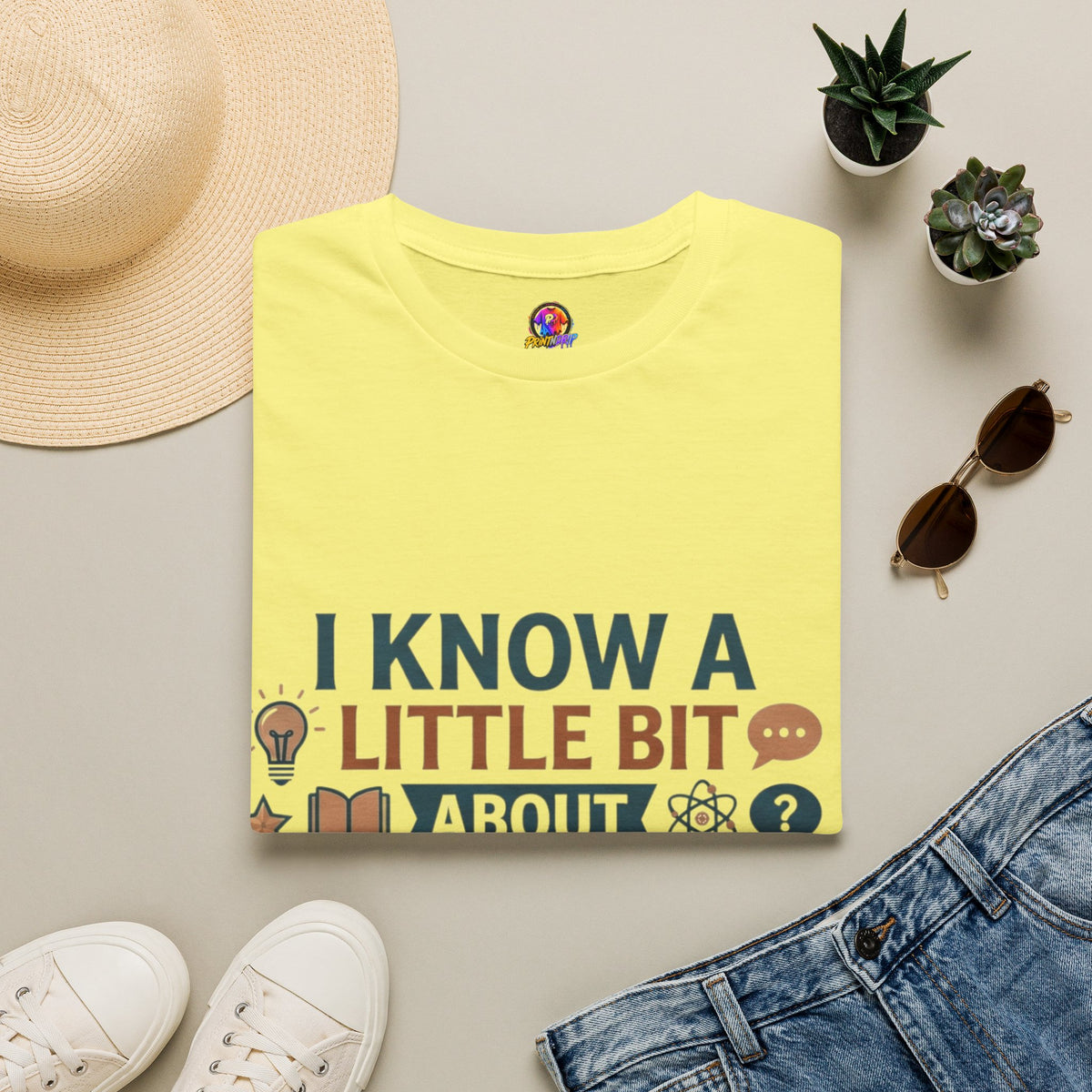 Gemini Funny Horoscope T‑Shirt — "I Know A Little Bit About Everything, It's A Gemini Thing"