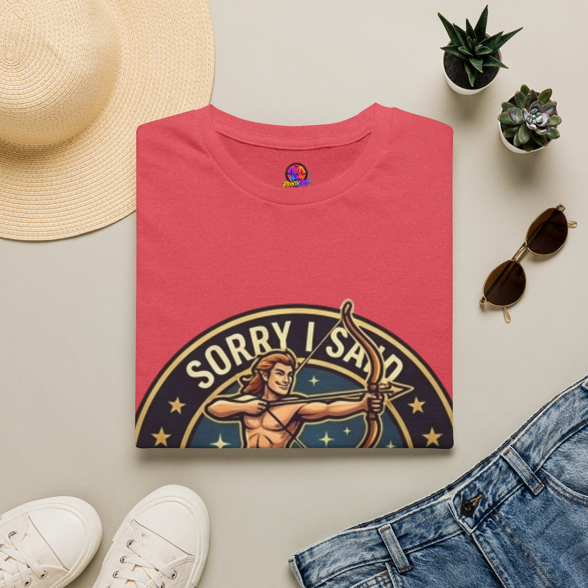 Sagittarius T-Shirt "Sorry I Said What Everyone Else Was Thinking" – Zodiac Archer Graphic Tee