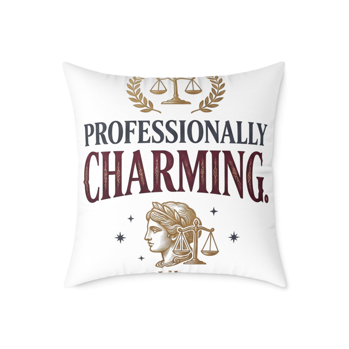 Libra Zodiac Professionally Charming Square Poly Canvas Pillow