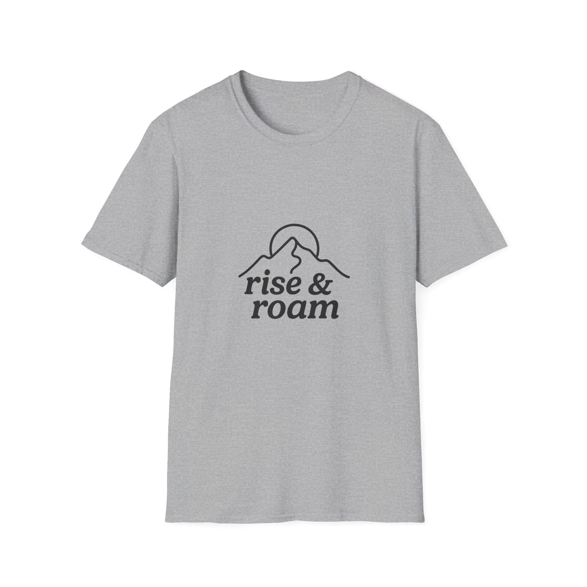 Vintage Mountain Logo T-Shirt — "Peace & Power" Graphic Tee - Trending Now - August 2026