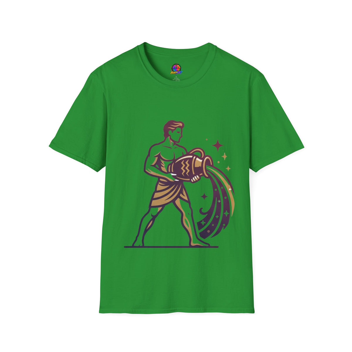 Aquarius Zodiac T-Shirt — Water Bearer Astrology Tee