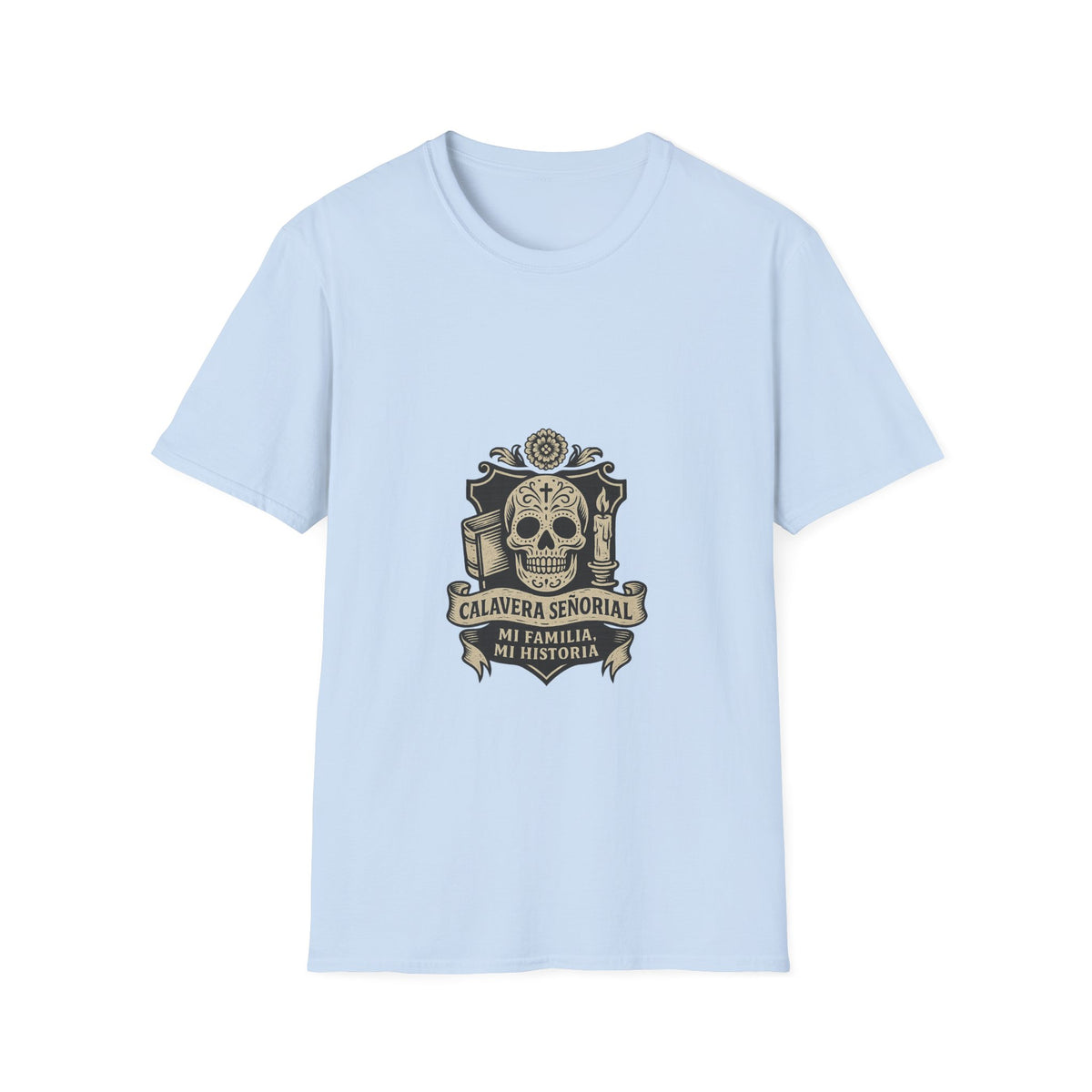 Skull & Laurel Graphic T‑Shirt — Calavera Señior Emblem - Trending Now - October 2026