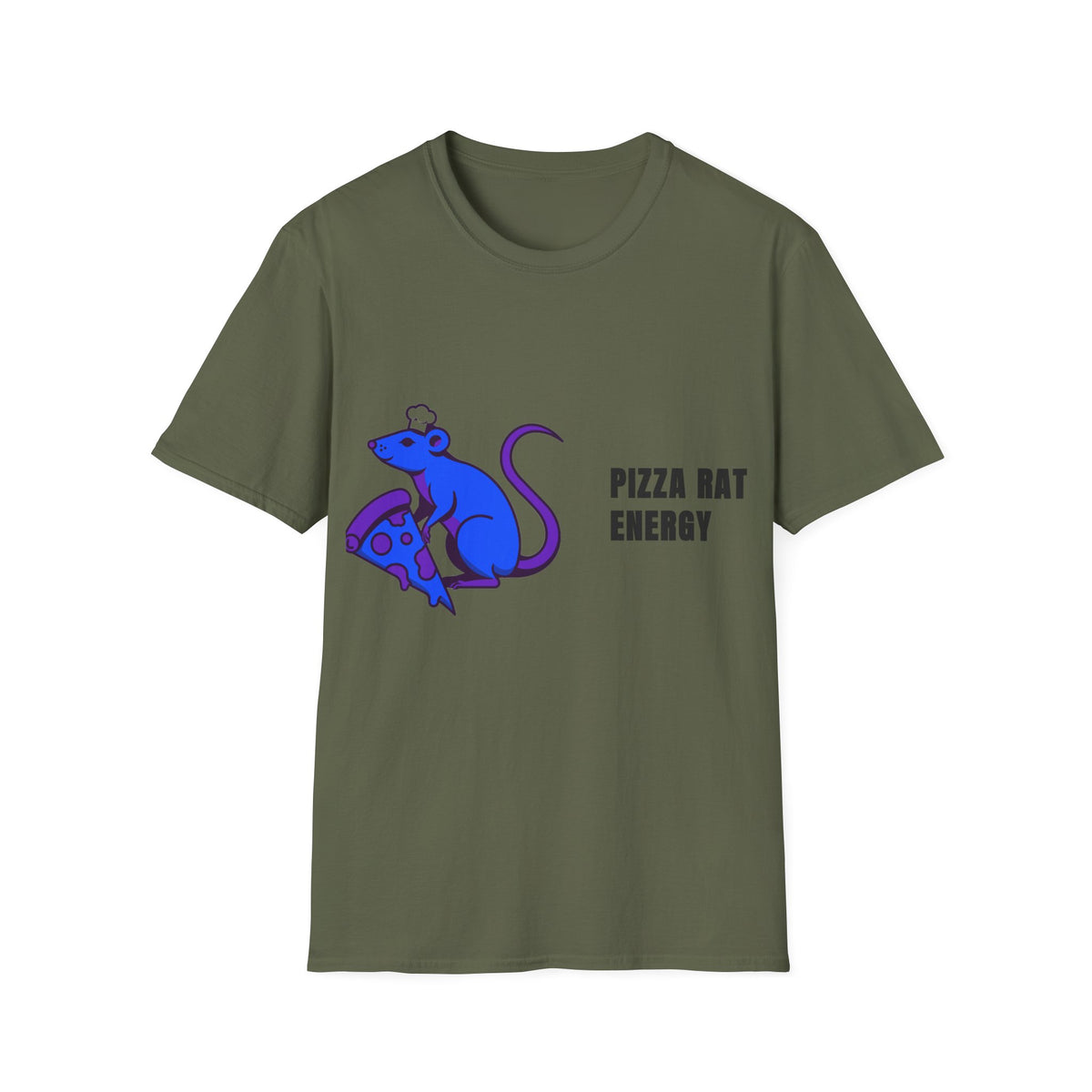 Pizza Rat T-Shirt — Cute Chef Rat Graphic Tee ("Pizza Rat Energy") - Trending Now - September 2026