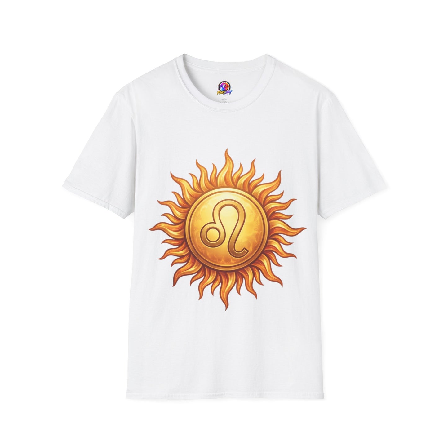 Leo Sun T‑Shirt — Zodiac Sunburst Graphic Tee