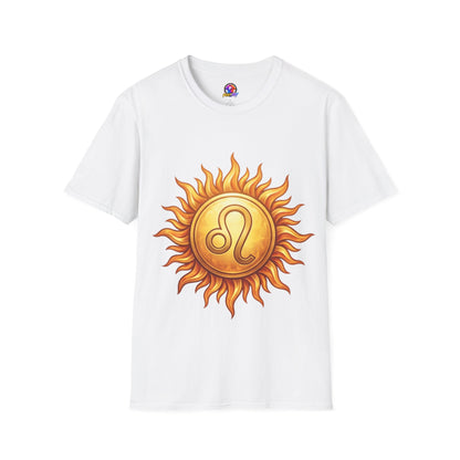 Leo Sun T‑Shirt — Zodiac Sunburst Graphic Tee