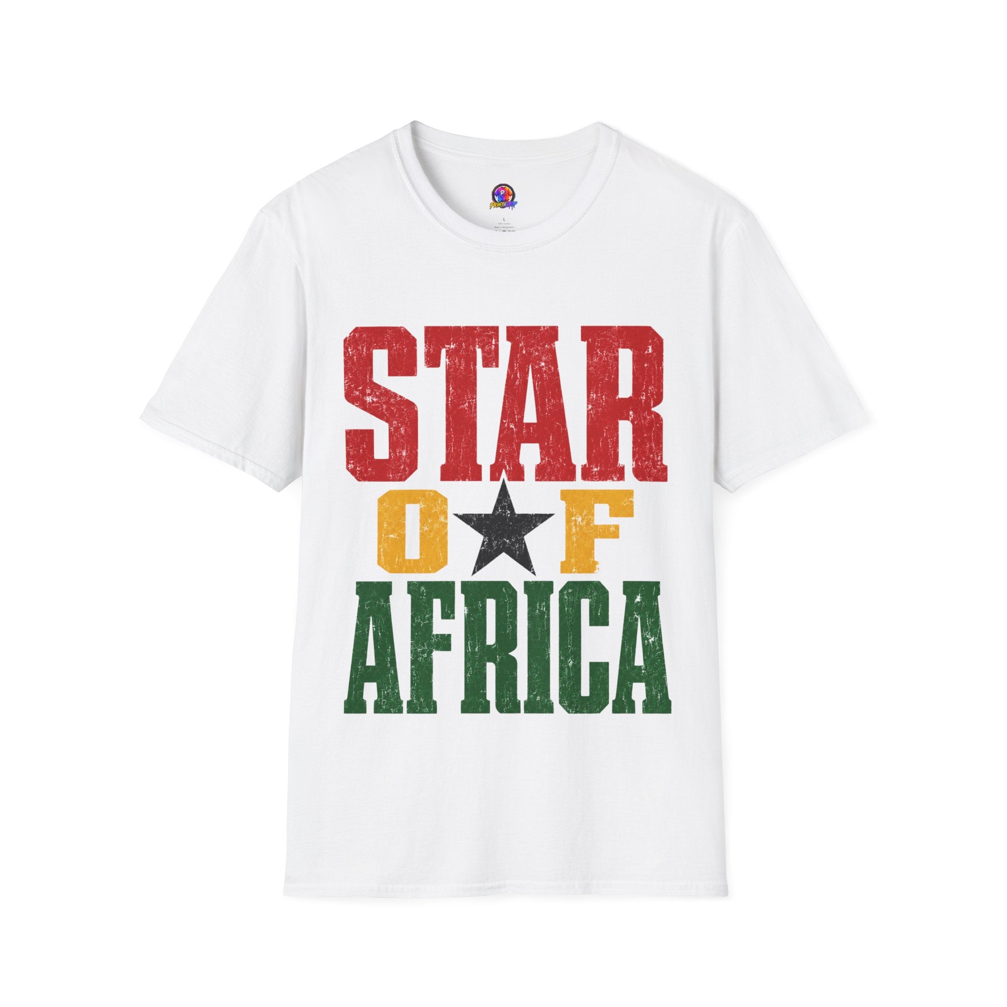 Ghana Star of Africa T-Shirt — Retro Pan-African Graphic Tee