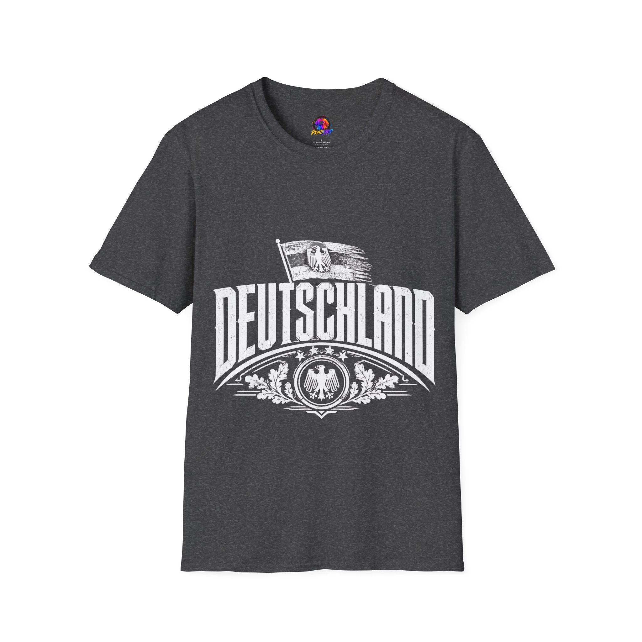 Germany Deutschland T-Shirt — Vintage German Crest Soccer Fan Tee