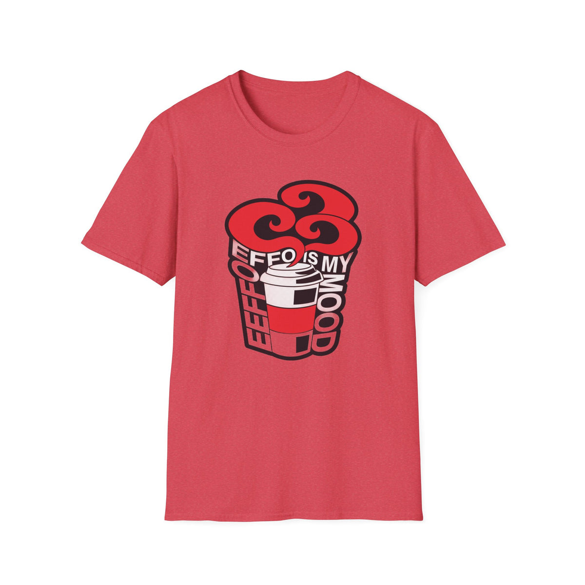 T‑Shirt — “Coffee Is My Co-Pilot” Retro Heart Coffee Cup Graphic Tee - Trending Now - August 2026