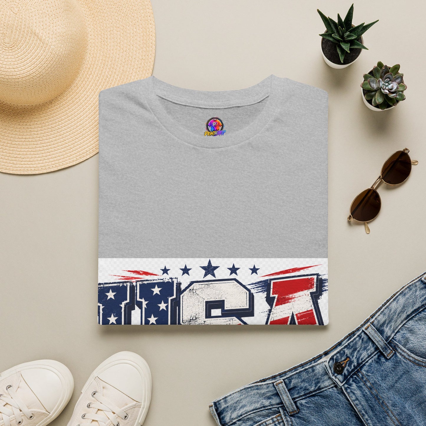 USA Flag Graphic T-Shirt — Patriotic American Pride Tee