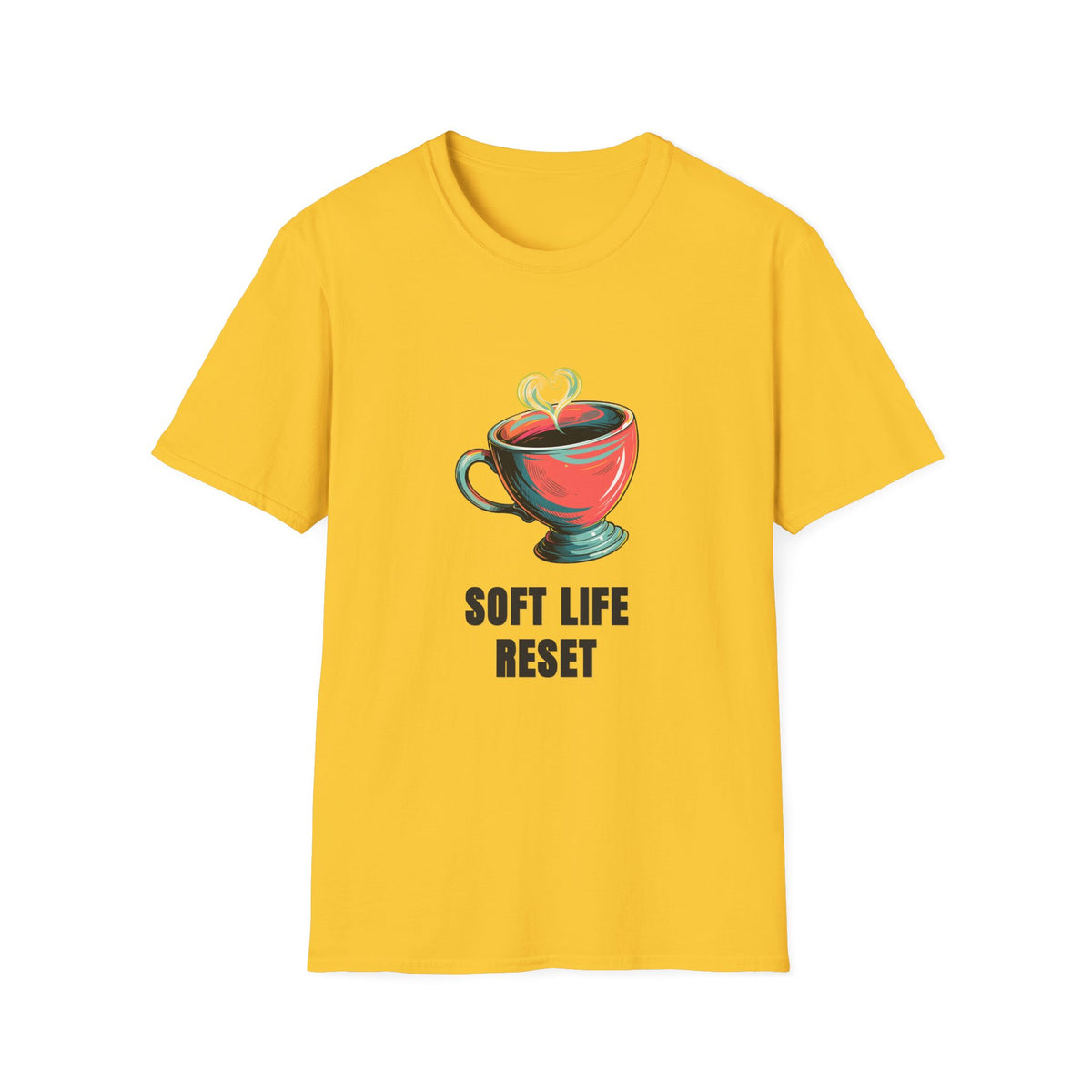 Soft Life Reset T‑Shirt — Coffee Cup Graphic Tee - Trending Now - August 2026