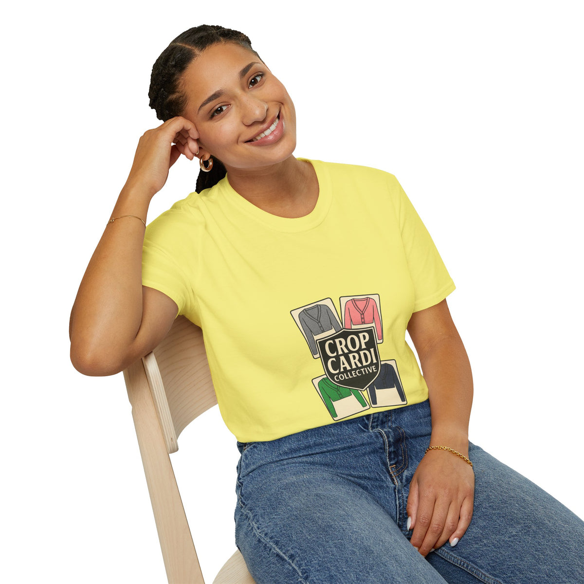Crop Card Collective T-Shirt — Retro Card Game Logo Tee - Trending Now - October 2026