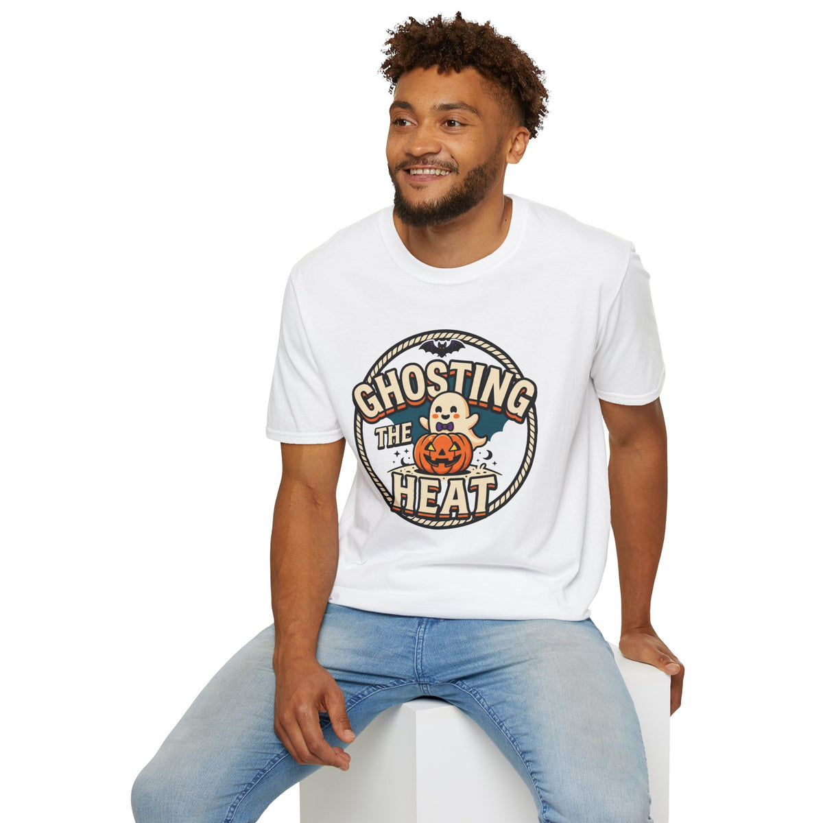 Ghosting the Heat T-Shirt — Funny Spicy Food Lover Tee - Trending Now - August 2026