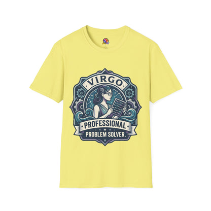 Virgo 'Professional Problem Solver' T-Shirt — Zodiac Astrology Tee for Women