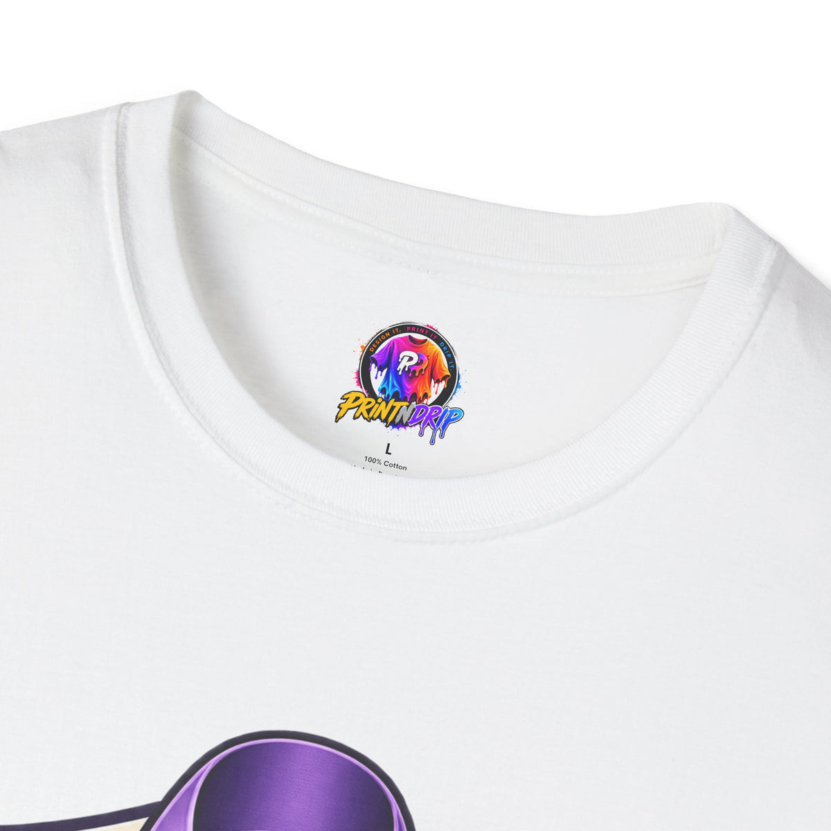 Domestic Violence Awareness T-Shirt — "Safe Love Only" Purple Ribbon Tee