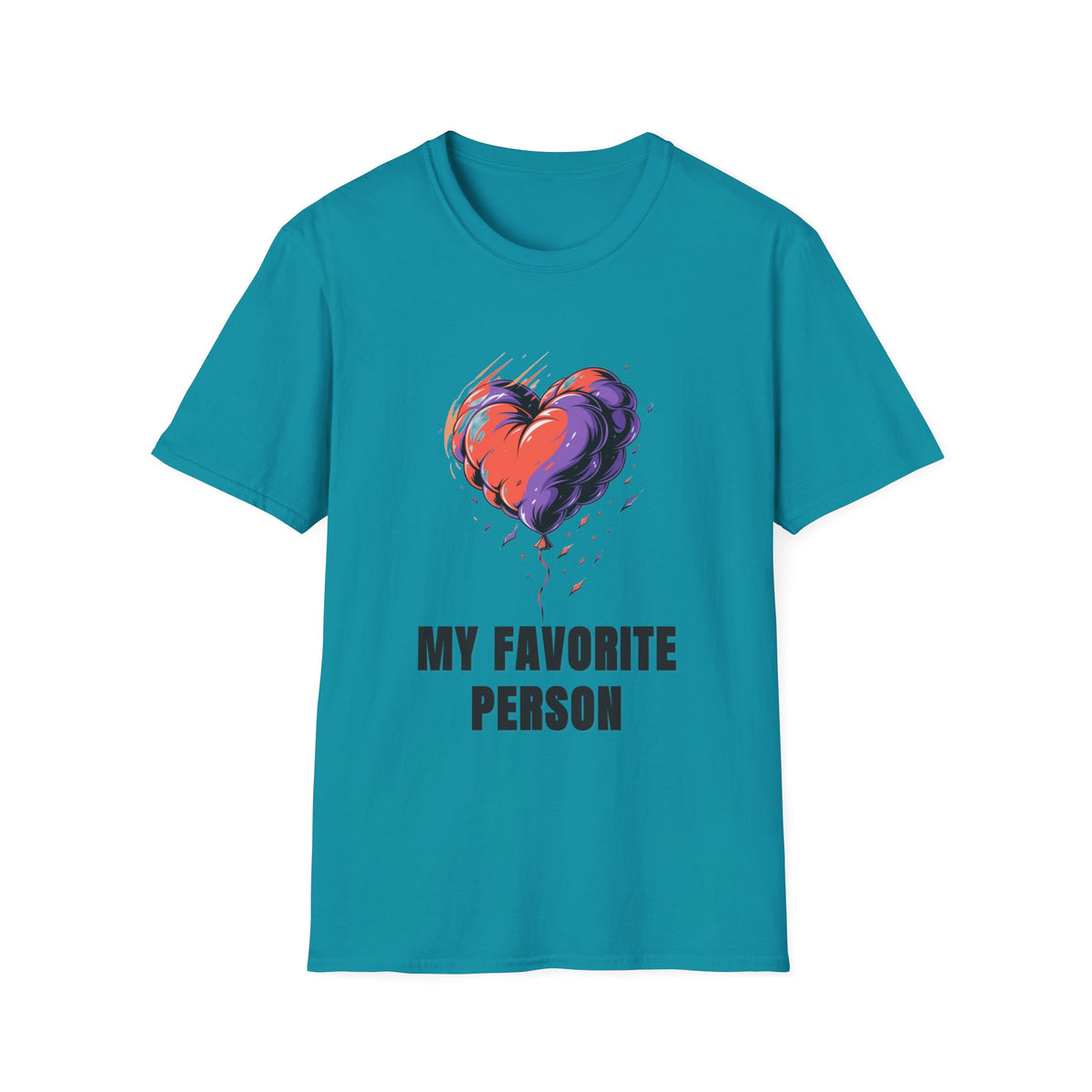 Heart Graphic T-Shirt — "My Favorite Person" Casual Tee - Trending Now - August 2026