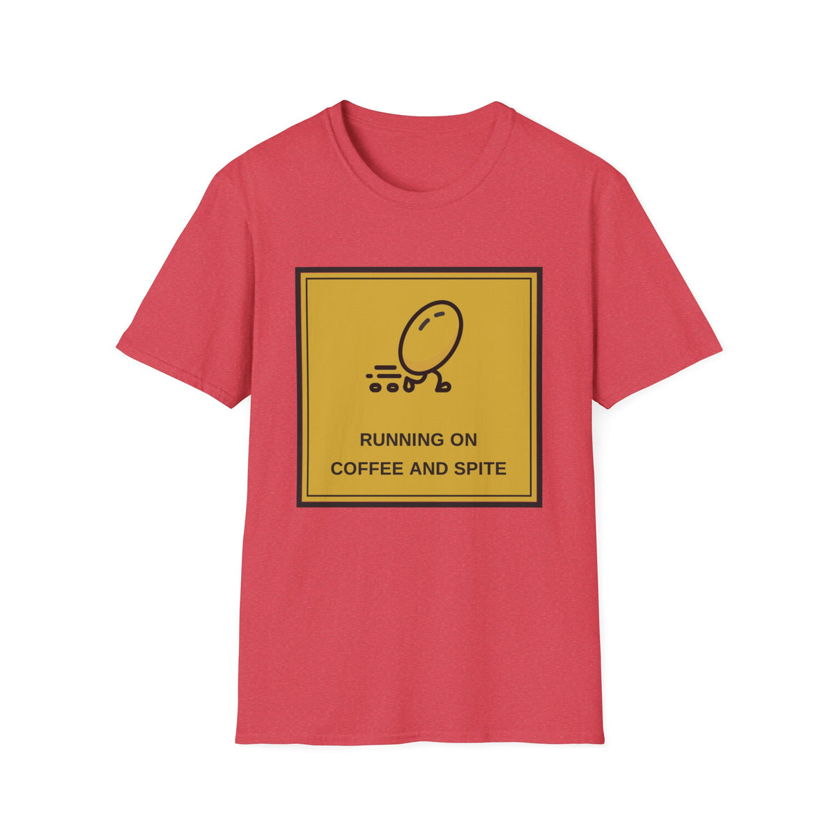 T-Shirt — Running On Coffee And Spite Graphic Tee - Trending Now - August 2026