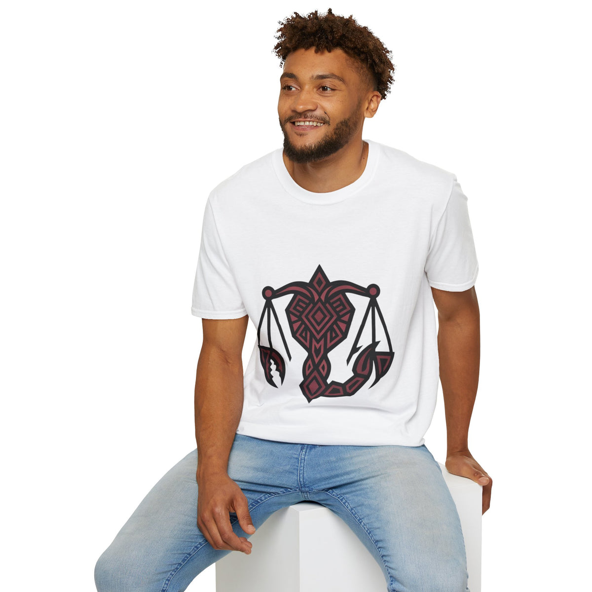 Scorpio  Scales T‑Shirt — Zodiac Balance Graphic Tee