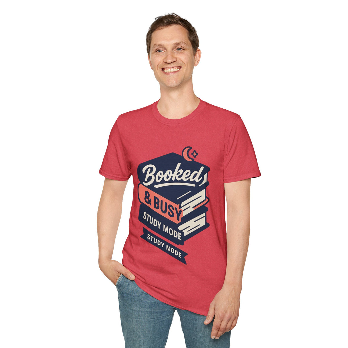 Booked & Busy T‑Shirt – Librarian/Book Lover Reading Gift - Trending Now - August 2026