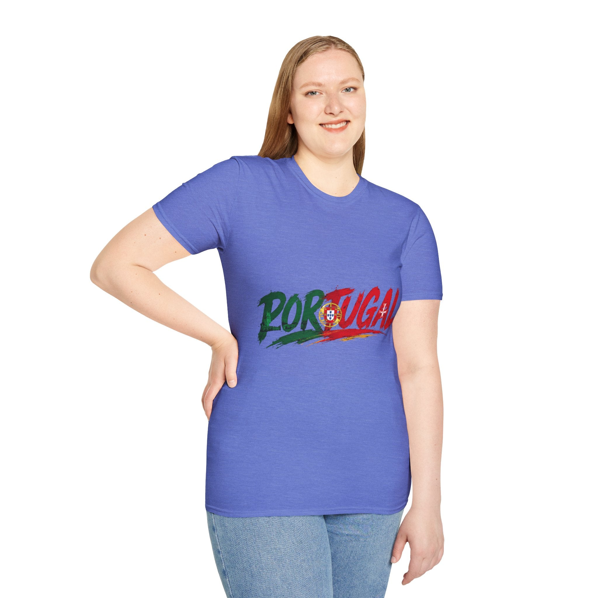 Portugal Flag Script T-Shirt — Portuguese Pride Tee