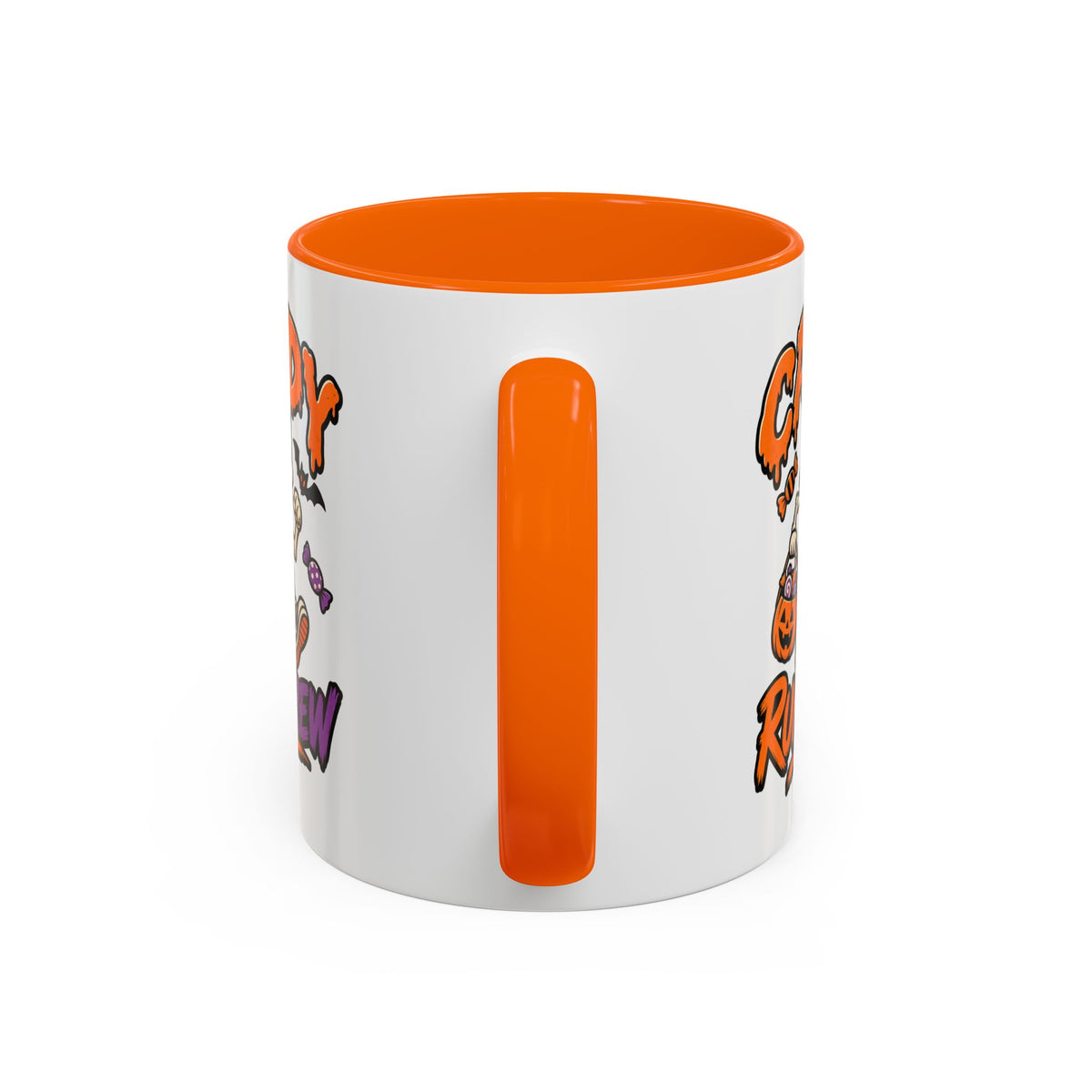 Candy Run Crew Coffee Mug — Halloween Skeleton Trick-or-Treat Accent Mug (11/15oz)