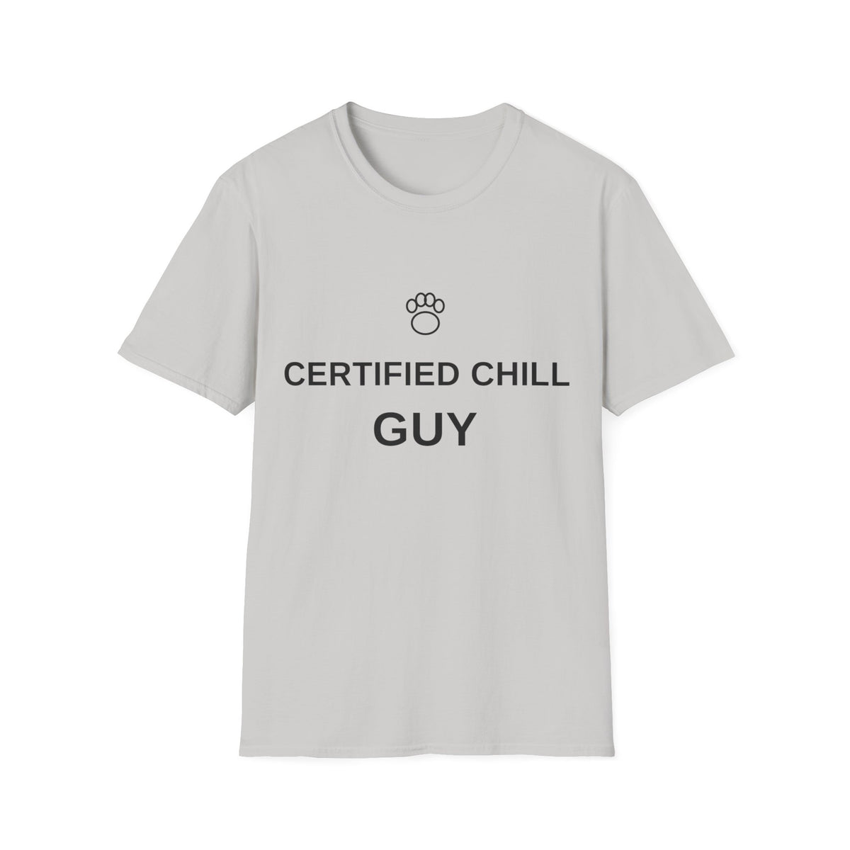 Certified Chill T-Shirt — 'Certified Chill' Paw Graphic Relaxed Tee - Trending Now - August 2026