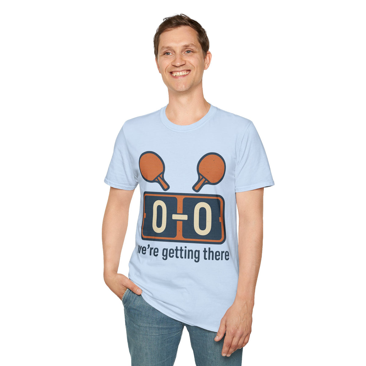 Table Tennis Scoreboard T‑Shirt — 0-0 With You Always Ping Pong Tee - Trending Now - September 2026