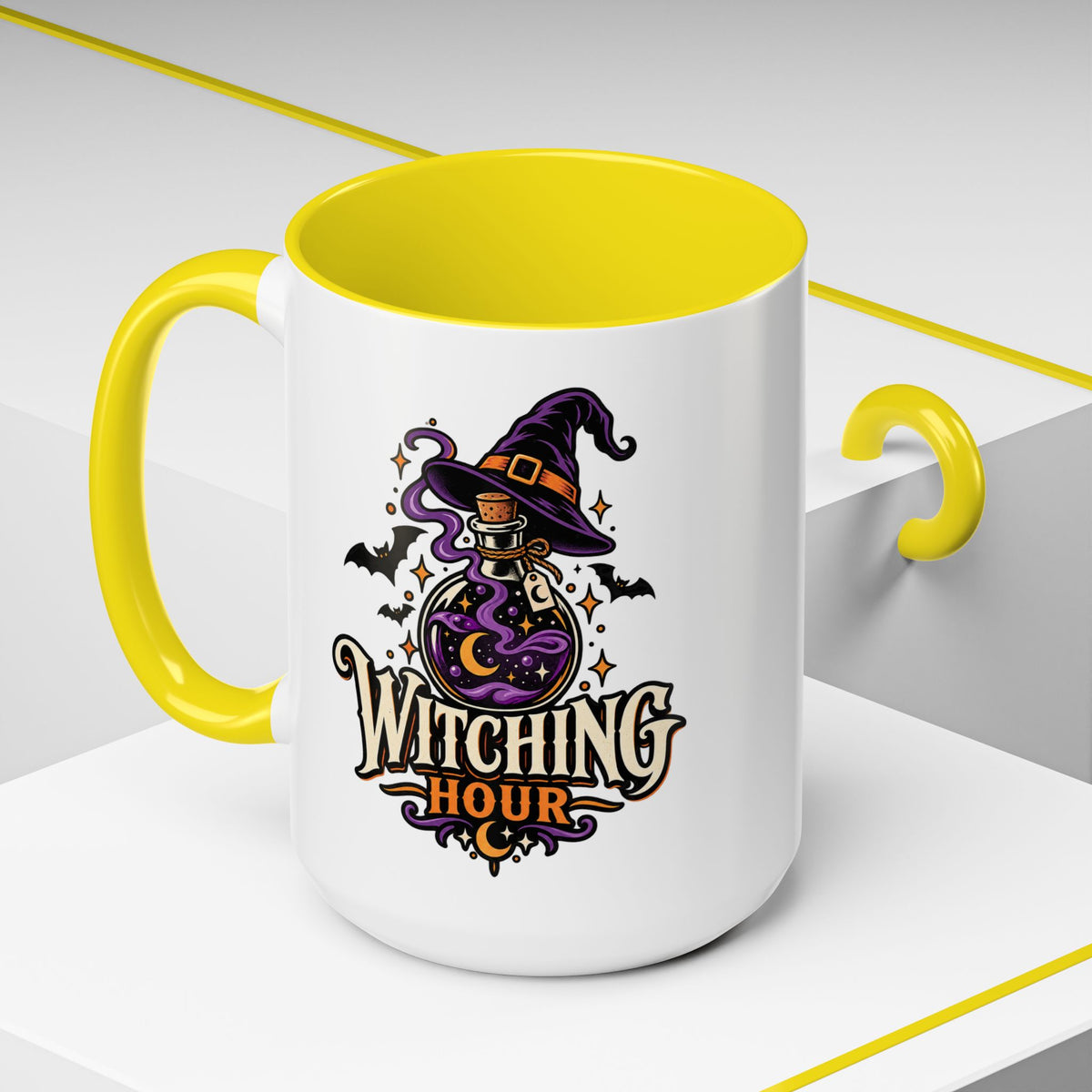 Witching Hour Coffee Mug — Halloween Witch Potion Accent Mug (11/15oz)