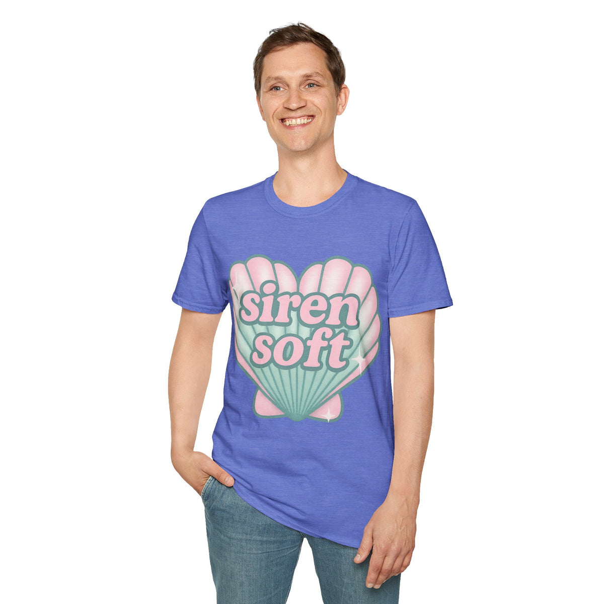 Siren Soft Shell Tee — Cute Pastel Shell Graphic T-Shirt - Trending Now - September 2026