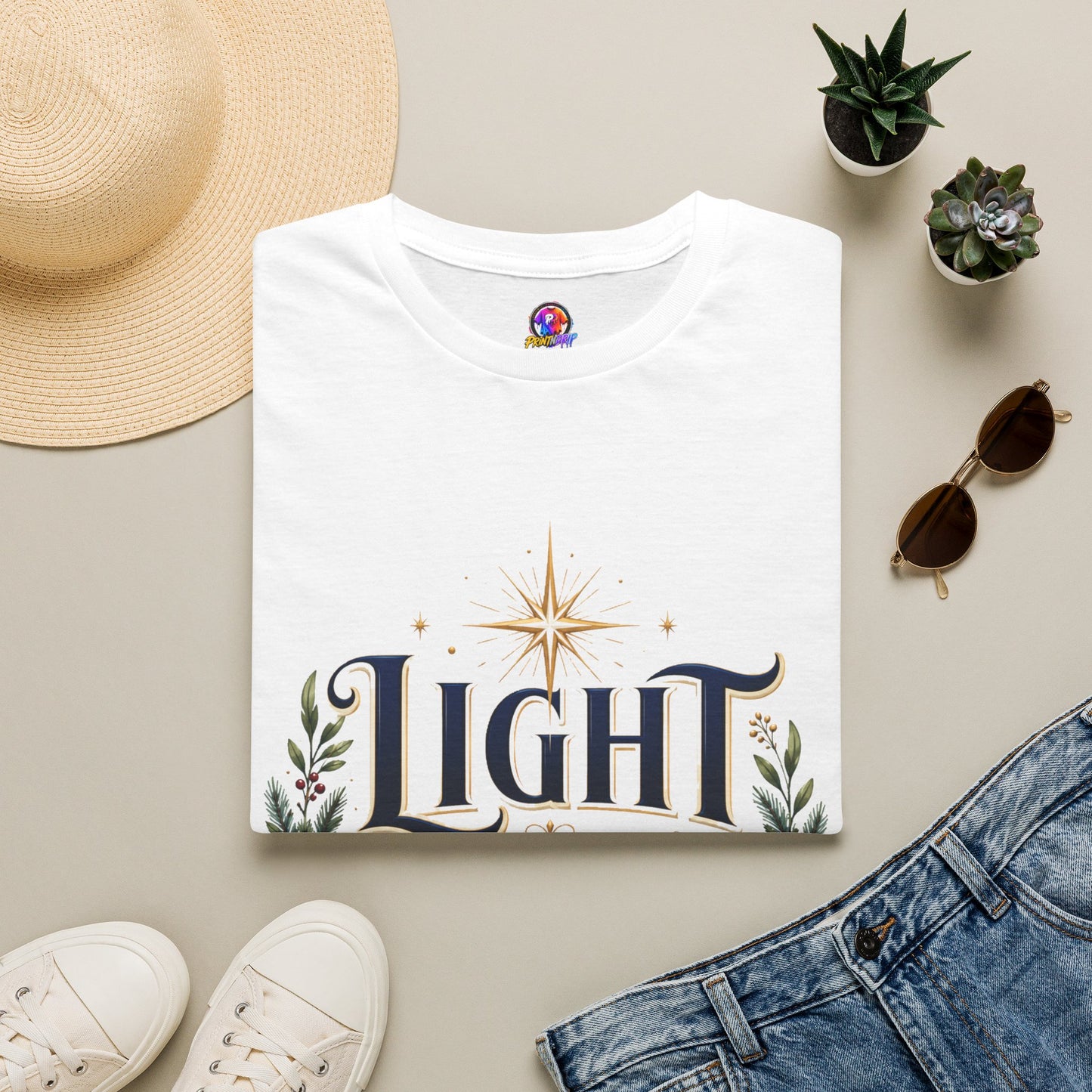 Light of the Season T-Shirt — Christmas Star Holiday Tee