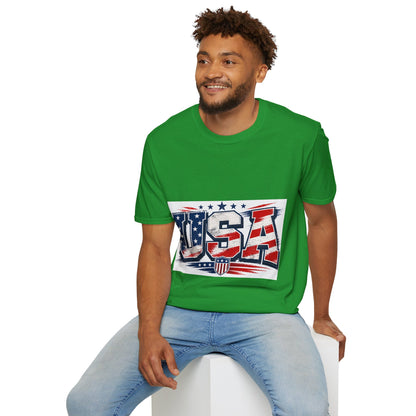 USA Flag Graphic T-Shirt — Patriotic American Pride Tee