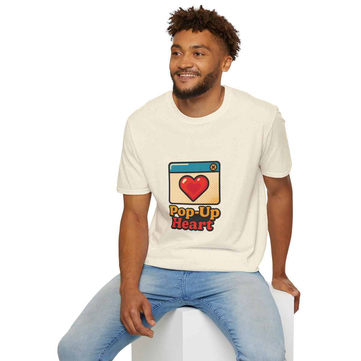 Pop-Up Heart T-Shirt — Cute Retro Heart Graphic Tee - Trending Now - October 2026