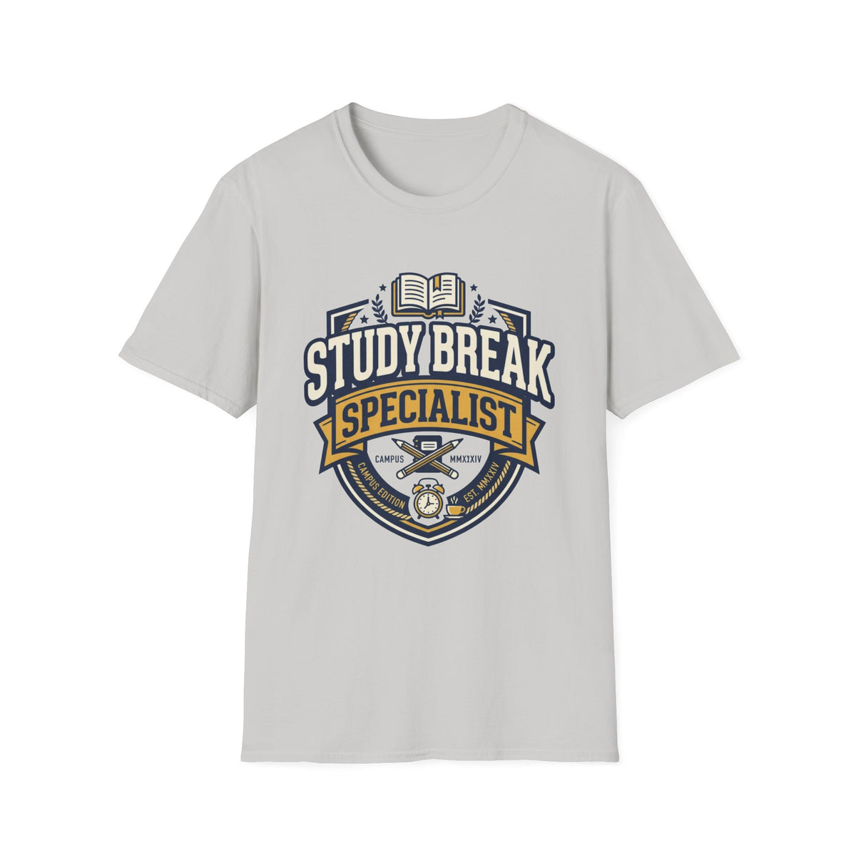 Study Break T-Shirt — 'Study Break Specialist' College Casual Tee - Trending Now - August 2026